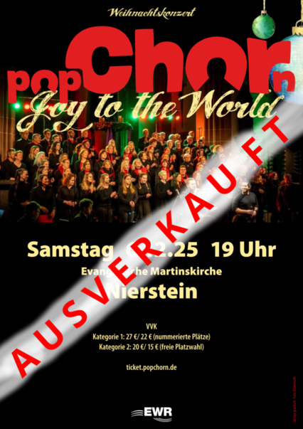 Flyer Nierstein, ausverkauft