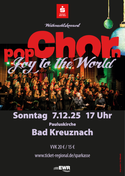 Flyer Joy To The World - Bad Kreuznach